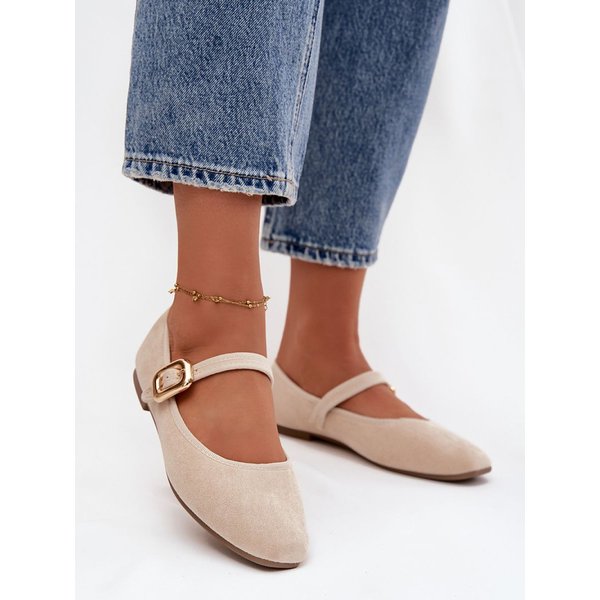 Ballet flats model 220680 Step in style - 37 - Beige