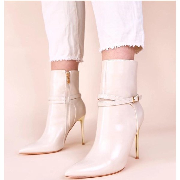 Heel boots model 221026 Solea - 38 - Beige