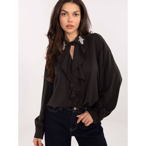 Blouse model 221388 Factory Price - ONE-SIZE-FITS-ALL - Brown