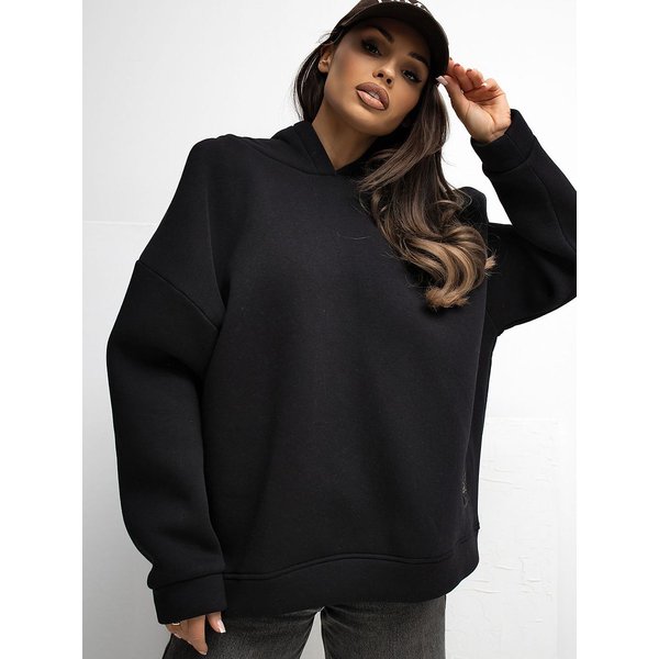 Sweatshirt model 221621 Rue Paris - ONE-SIZE-FITS-ALL - Black