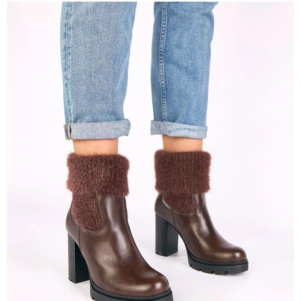 Heel boots model 221641 Solea - 41 - Brown