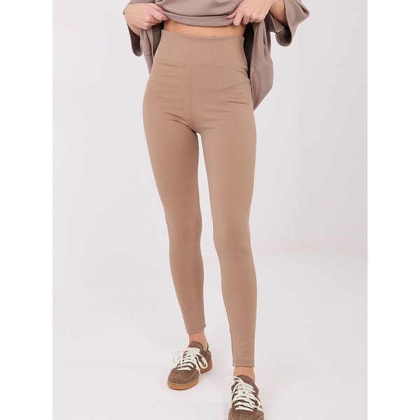 Long leggings model 221810 Relevance - L - Beige