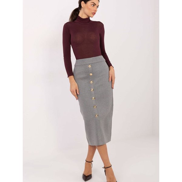 Skirt model 221850 Factory Price - S/M - Grey