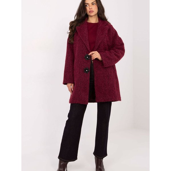 Coat model 222091 Factory Price - ONE-SIZE-FITS-ALL - Red