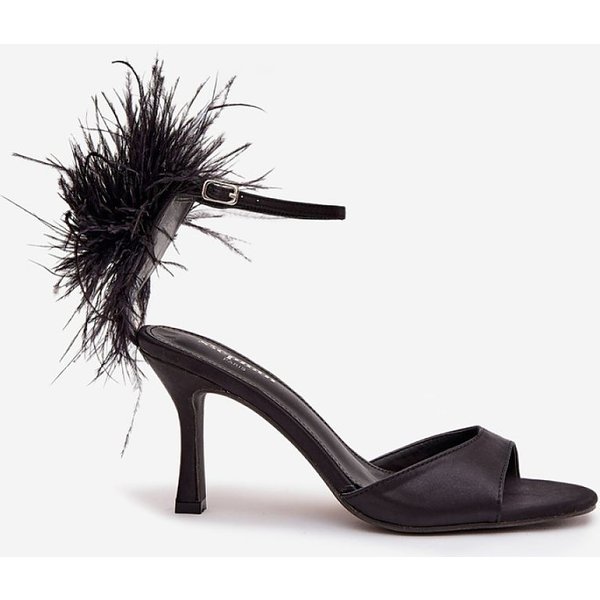 Heel sandals model 222268 Step in style - 37 - Black