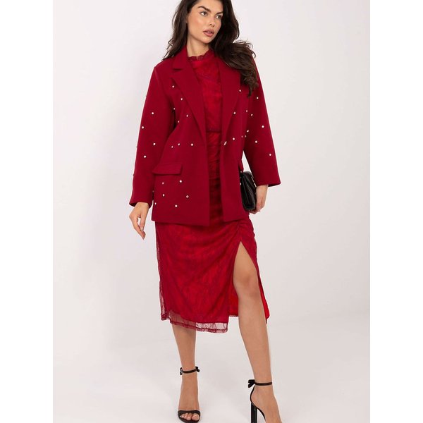 Jacket model 222793 Italy Moda - ONE-SIZE-FITS-ALL - Red