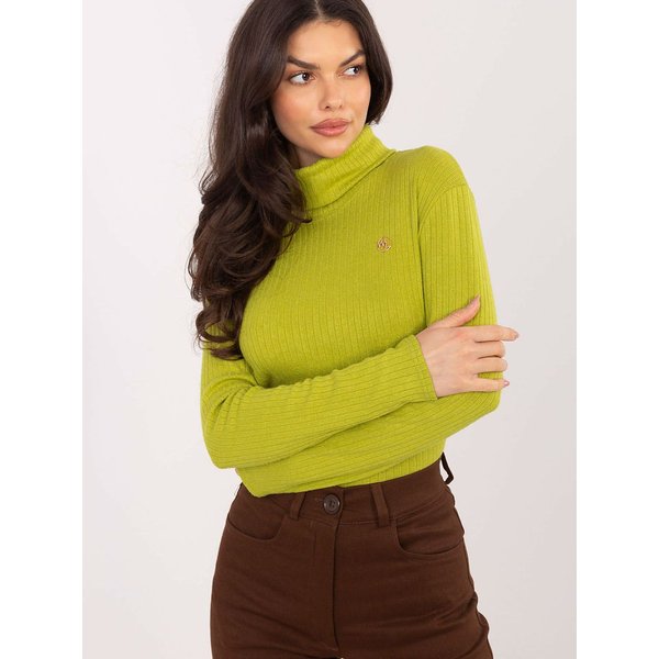 Turtleneck model 222851 Lakerta - M - Green