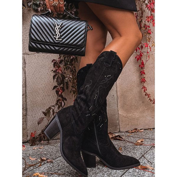 Heel boots model 223005 Step in style - 38 - Black
