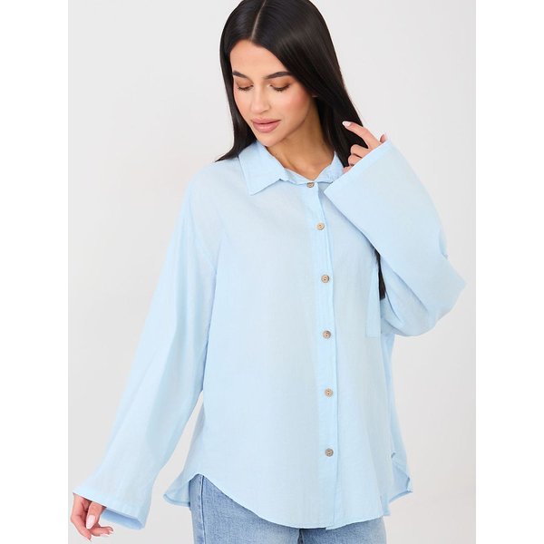 Long sleeve shirt model 223315 Factory Price - ONE-SIZE-FITS-ALL - Blue