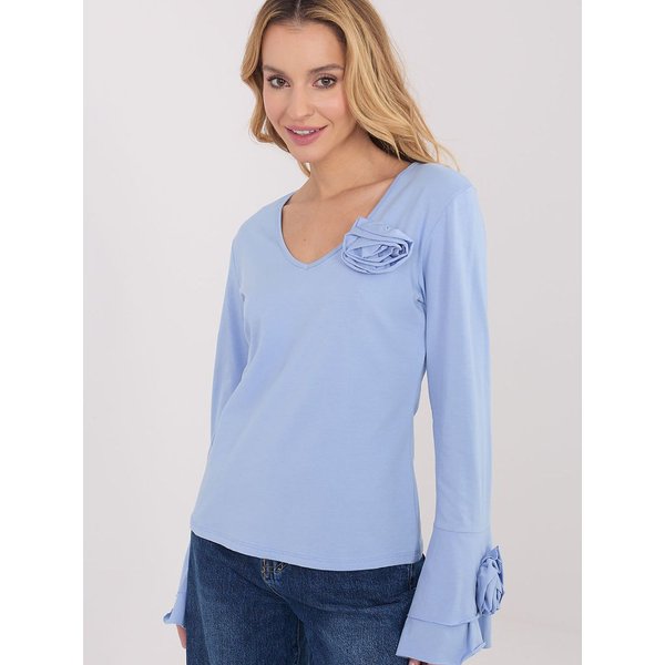 Blouse model 223352 Italy Moda - ONE-SIZE-FITS-ALL - Blue