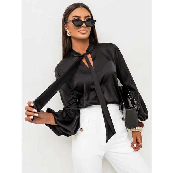 Long sleeve shirt model 223526 LaBalancia - L - Black