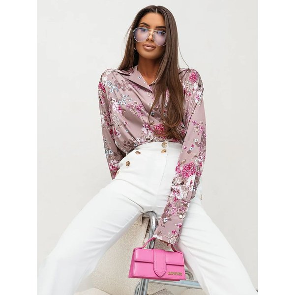 Long sleeve shirt model 223527 LaBalancia - S - Beige