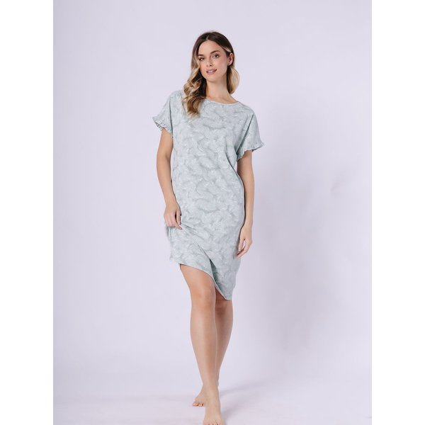 Nightshirt model 223685 M-Max - XL - Green
