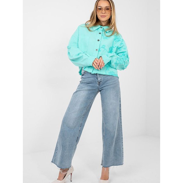 Denim jacket model 223790 Rue Paris - ONE-SIZE-FITS-ALL - Blue