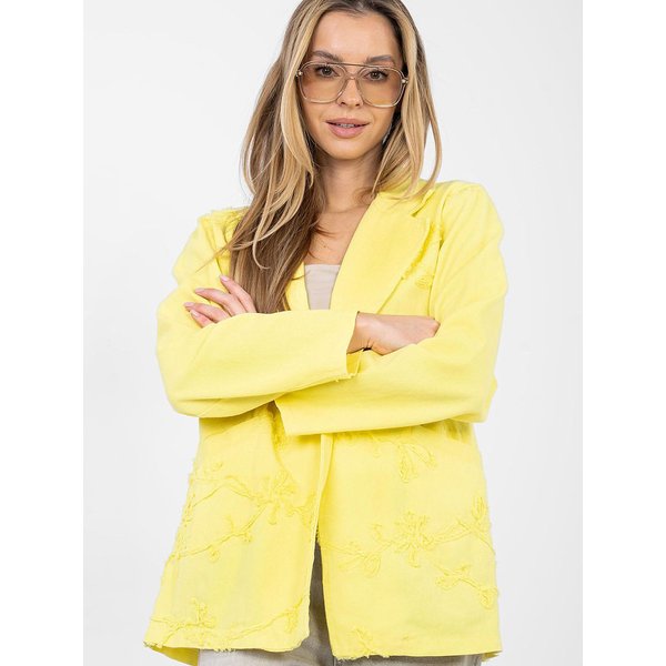 Jacket model 223805 Rue Paris - ONE-SIZE-FITS-ALL - Yellow