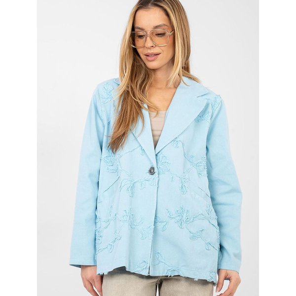 Jacket model 223807 Rue Paris - ONE-SIZE-FITS-ALL - Blue