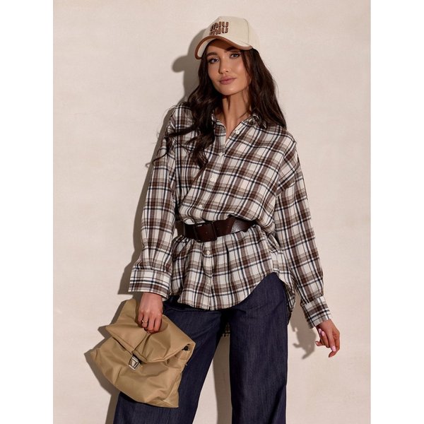Long sleeve shirt model 224039 Roco Fashion - S/M - Multicolor