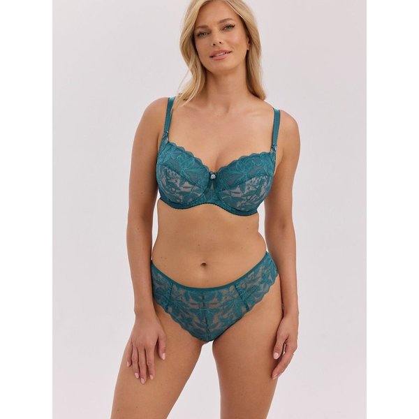 Brazilian style panties model 224048 Gaia - S - Green