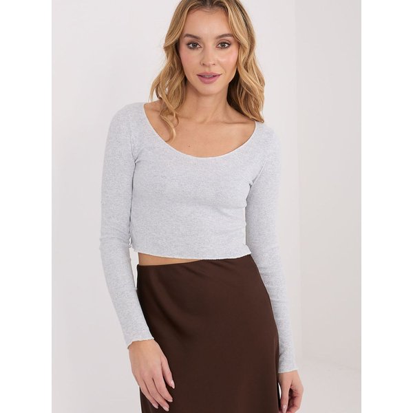 Blouse model 224530 Factory Price - ONE-SIZE-FITS-ALL - Grey
