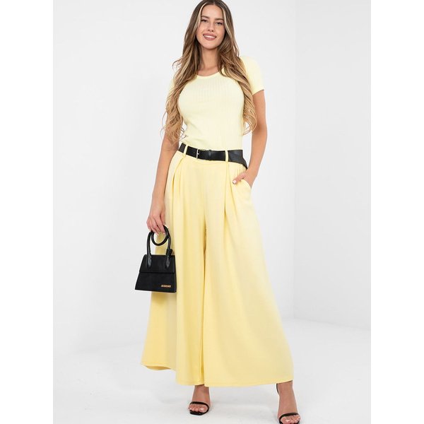 Tracksuit trousers model 224599 Rue Paris - ONE-SIZE-FITS-ALL - Yellow