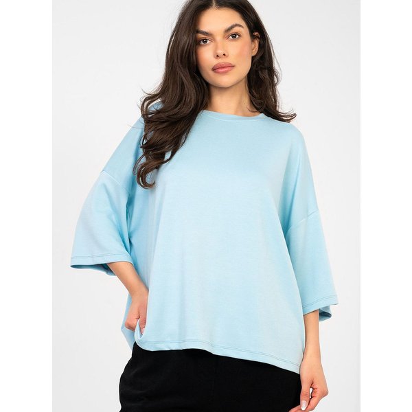 Blouse model 224645 Rue Paris - S/M - Blue