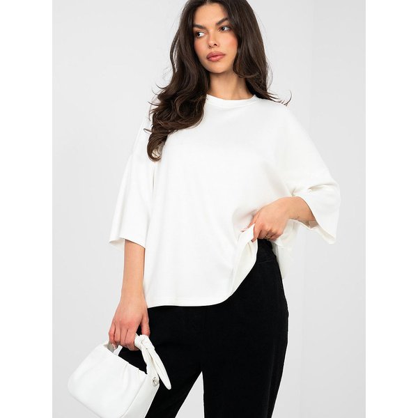 Blouse model 224647 Rue Paris - S/M - White