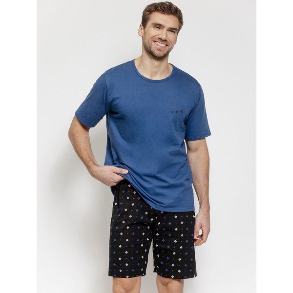 Pyjama model 225154 Taro - XXL - Navy blue