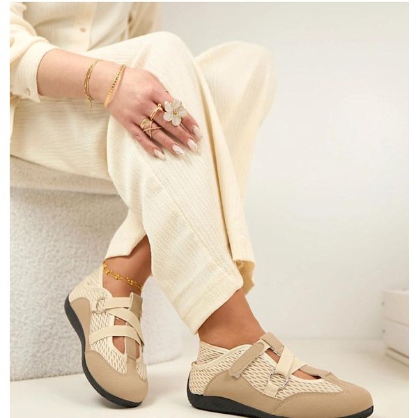 Ballet flats model 225595 Solea - 40 - Beige