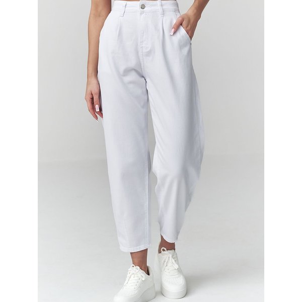 Jeans model 225702 Makadamia - 40 - White