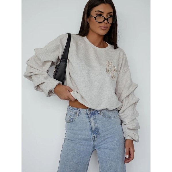 Sweatshirt model 225732 LaBalancia - ONE-SIZE-FITS-ALL - Beige