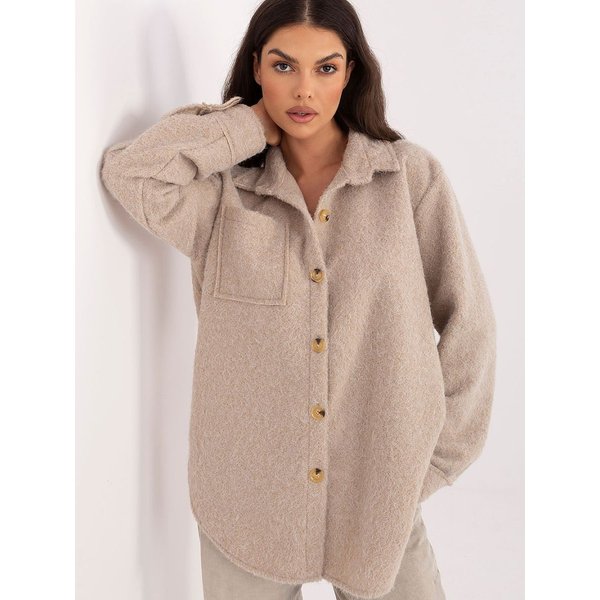 Jacket model 225841 Rue Paris - ONE-SIZE-FITS-ALL - Beige
