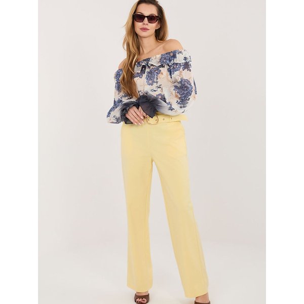 Women trousers model 225878 Rue Paris - L/XL - Yellow