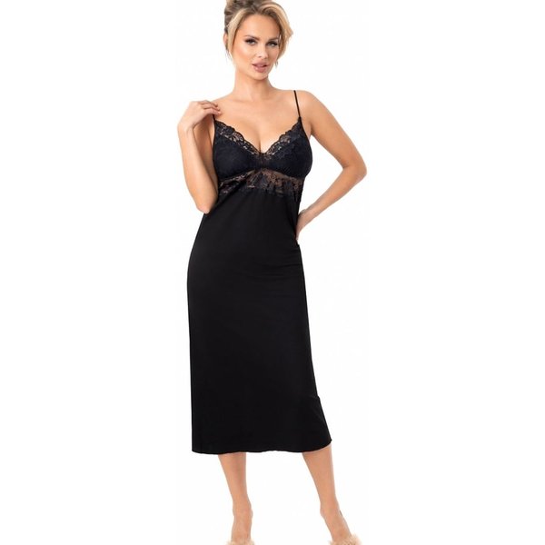 Nightshirt model 225960 Donna - L - Black