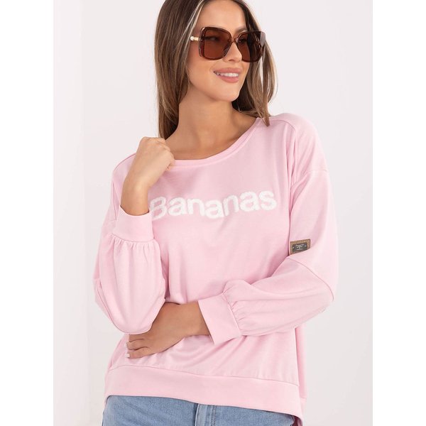 Sweatshirt model 226296 Rue Paris - ONE-SIZE-FITS-ALL - Pink