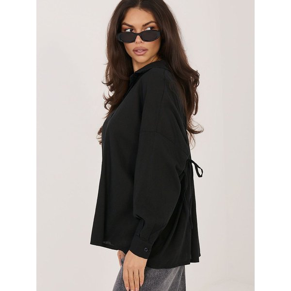 Long sleeve shirt model 226476 Italy Moda - ONE-SIZE-FITS-ALL - Black