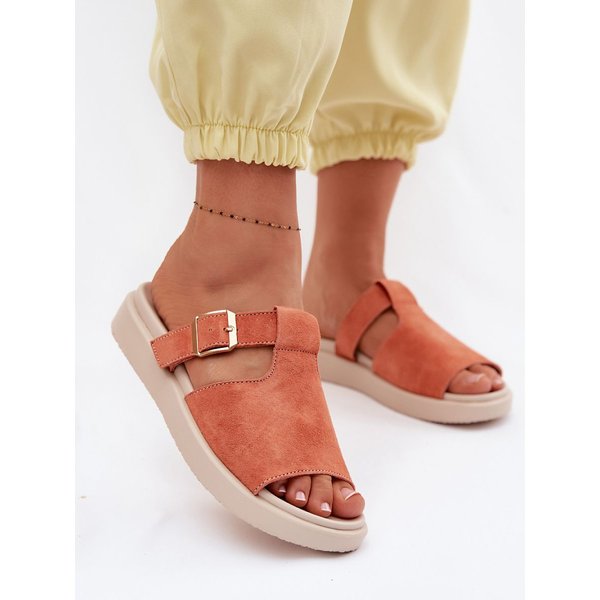 Platform sandals model 226520 Step in style - 39 - Orange