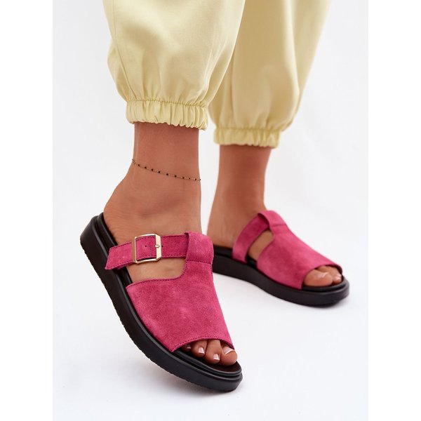 Platform sandals model 226521 Step in style - 36 - Pink
