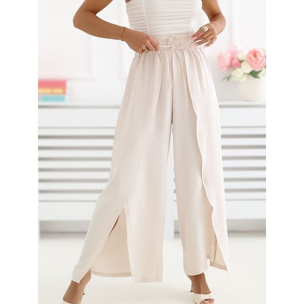 Women trousers model 227193 Factory Price - M/L - Beige