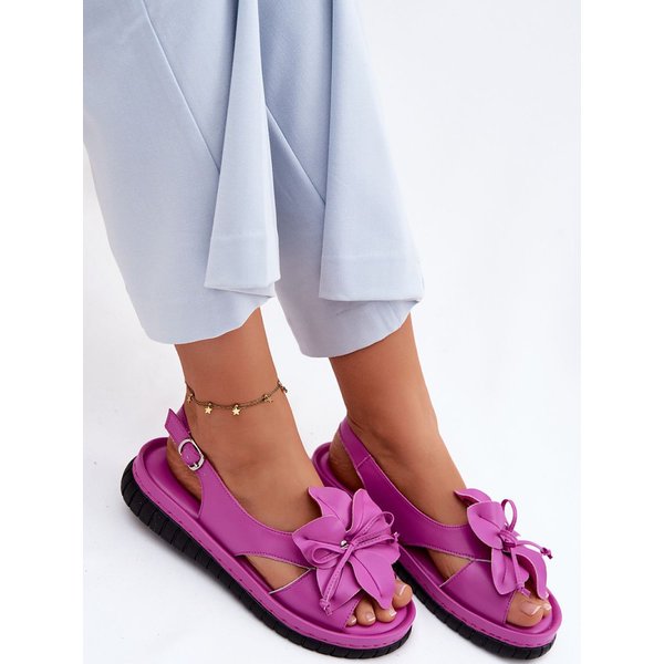 Platform sandals model 227417 Step in style - 37 - Pink