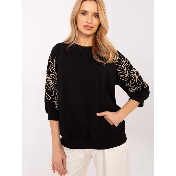 Sweatshirt model 227685 Rue Paris - ONE-SIZE-FITS-ALL - Black