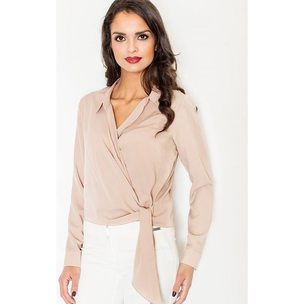 Blouse model 50066 Figl - S - Beige