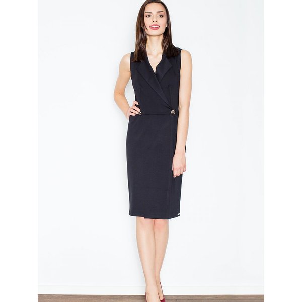 Daydress model 52576 Figl - S - Black