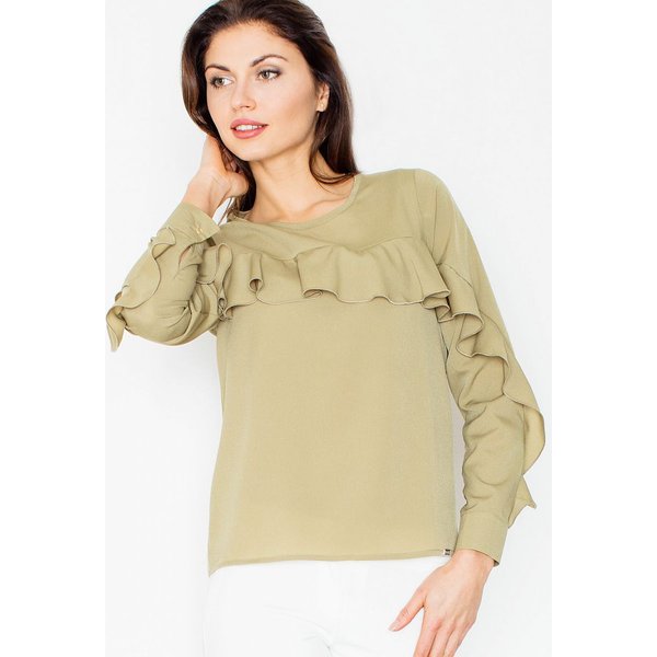 Blouse model 60189 Figl - XL - Green