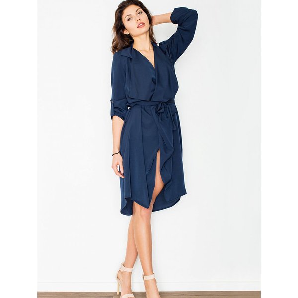 Daydress model 60194 Figl - M - Navy blue