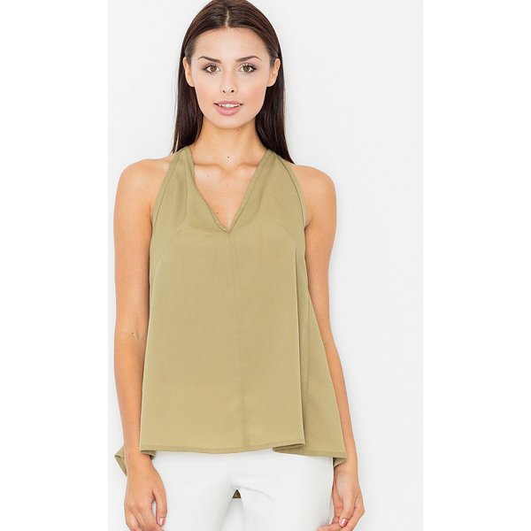 Blouse model 60707 Figl - L - Green