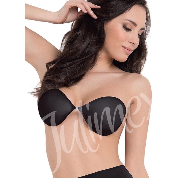 Stick-on adhesive bra model 108357 Julimex - E - Black
