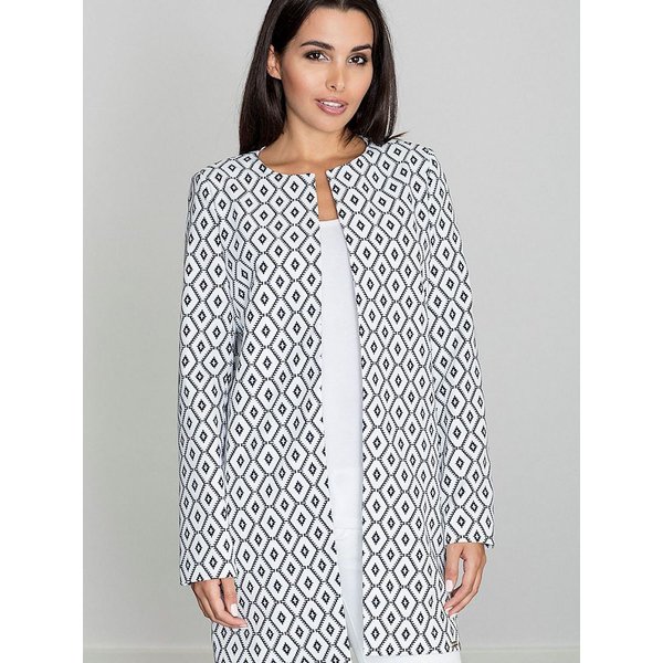 Coat model 111118 Figl - XL - White