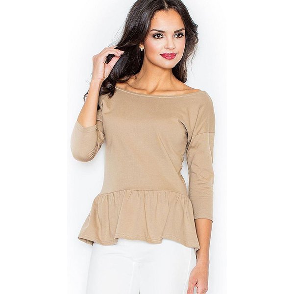 Blouse model 44527 Figl - XL - Beige