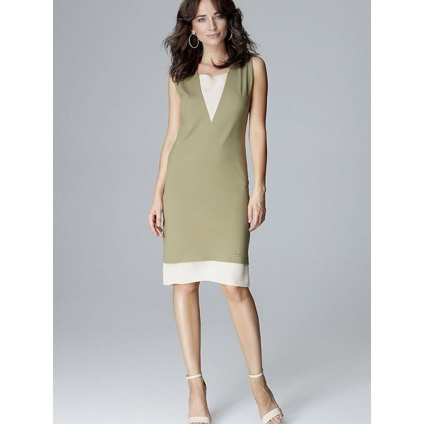 Cocktail dress model 123809 Lenitif - S - Green