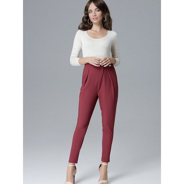 Women trousers model 128532 Lenitif - S - Red